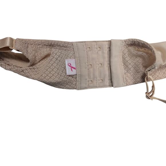 Wacoal‎ Awareness Wireless Bra Full Figure Nude Natural Size 38B Style 856367 - Picture 2 of 5